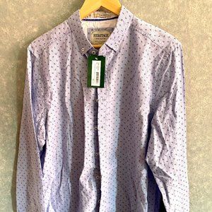 Heritage port au prince printed oxford shirt